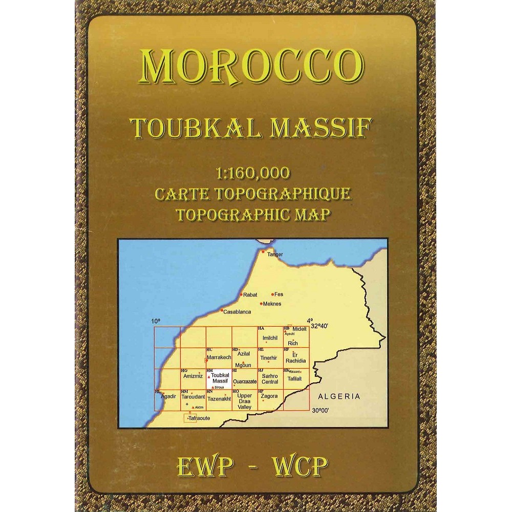 Toubkal Massif EWP 1:160 000 (Morocco)
